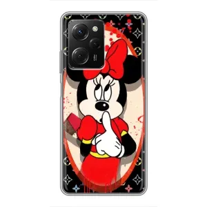 Чехол Disney Mouse Xiaomi POCO X5 Pro (5G) (PREMIUMPrint) (Минни Маус ЛВ)