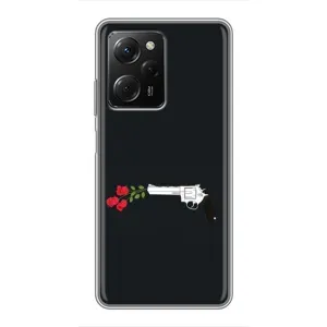 Чехлы (ART) Цветы на Xiaomi POCO X5 Pro (5G) (VPrint) (Неожиданные цветы)