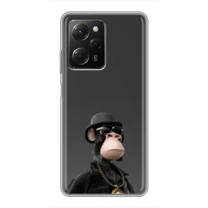 Чехлы с Обезьянами NFT для Xiaomi POCO X5 Pro (5G) (AlphaPrint) (Обезьяна NFT)