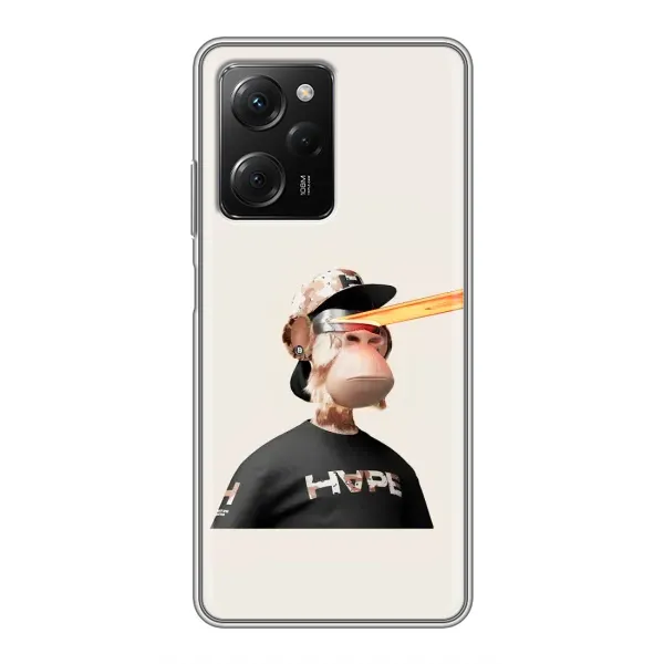 Чохол з принтом «мавпа NFT в окулярах» для Xiaomi POCO X5 Pro (5G) Чохол з принтом «мавпа NFT в окулярах» для Xiaomi POCO X5 Pro (5G)