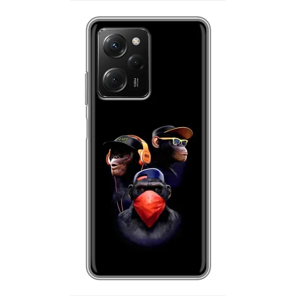 Чохол з принтом «Три мавпи» для Xiaomi POCO X5 Pro (5G) Чохол з принтом «Три мавпи» для Xiaomi POCO X5 Pro (5G)