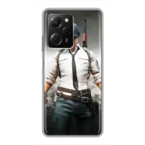 Чехол PUBG для Поко Х5 Про (AlphaPrint)