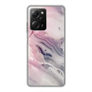 Мраморний чехол на Xiaomi POCO X5 Pro (5G) (VPrint) (Пурпурний Мрамор)