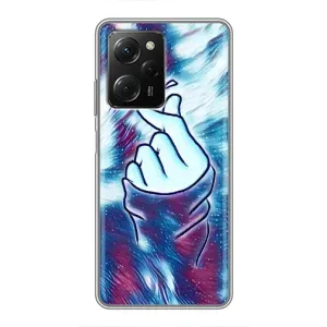 Чохол з принтом «Радужне серце» для Xiaomi POCO X5 Pro (5G)