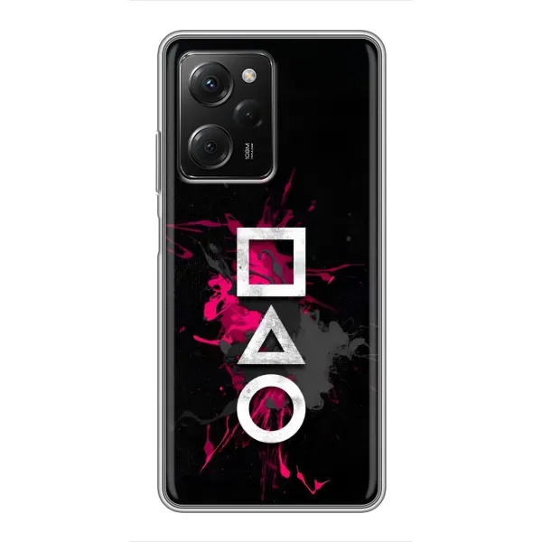 Чохол з принтом «Символи Гра кальмара» для Xiaomi POCO X5 Pro (5G) Чохол з принтом «Символи Гра кальмара» для Xiaomi POCO X5 Pro (5G)