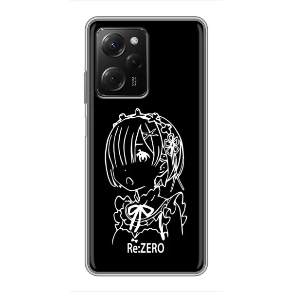 Чехол с принтом «Re: Zero» для Xiaomi POCO X5 Pro (5G)