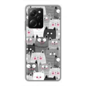 Чохли з Котиками для Xiaomi POCO X5 Pro (5G) (VPrint) (Мальовані котики)