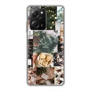 Різдвяні, Святкові Чохли для Сяомі POCO X5 Pro (5G) (Різдвяний колаж)