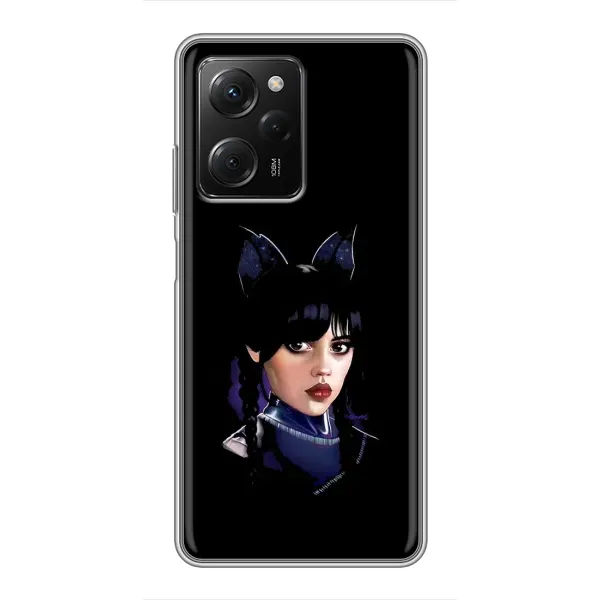 Чохол з принтом «серйозна Венздей» для Xiaomi POCO X5 Pro (5G)