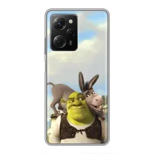 Чохол з мультфільмом Шрек на Xiaomi POCO X5 Pro (5G) (Шрек та Осел)