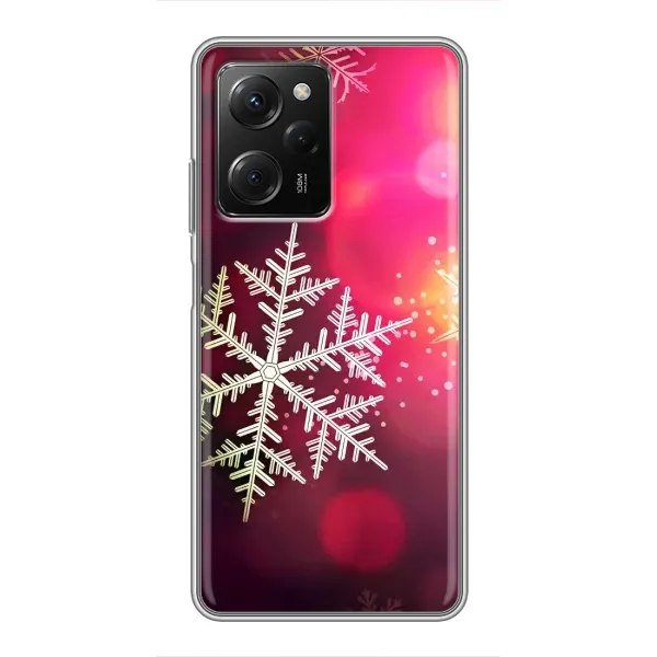 Чехол с принтом «Снежинка» для Xiaomi POCO X5 Pro (5G) Чехол с принтом «Снежинка» для Xiaomi POCO X5 Pro (5G)