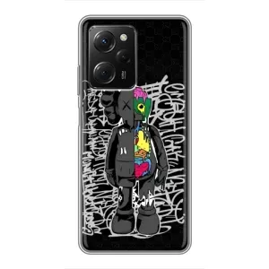 Чохол з принтом «Стиль Bearbrick» для Xiaomi POCO X5 Pro (5G)