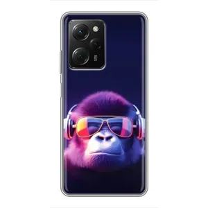 Чохол з Мавпами Xiaomi POCO X5 Pro (5G) - (AlphaPrint) (Стильна мавпа)