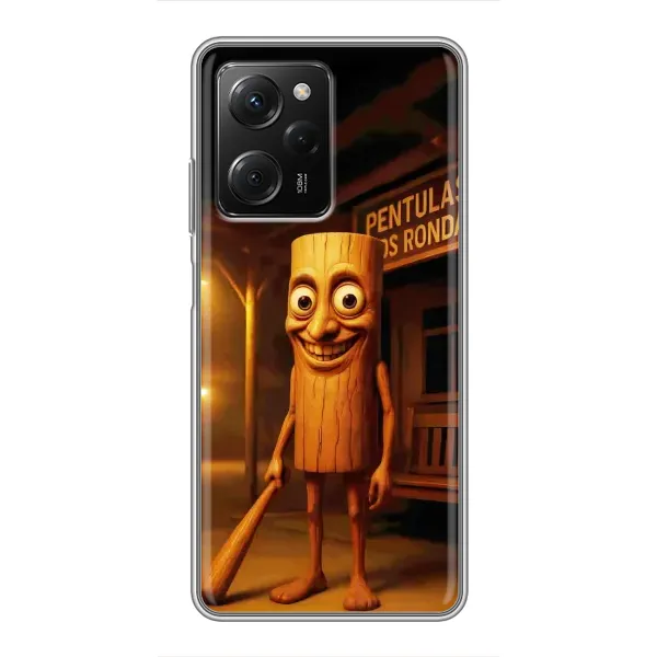 Чохол з принтом «Тунг тунг сахур» для Xiaomi POCO X5 Pro (5G)