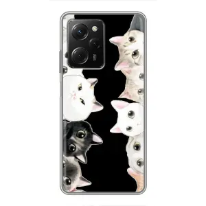 Чохол на Сяомі POCO X5 Pro (5G) з Котиками (VPrint) (Погляд котиків)
