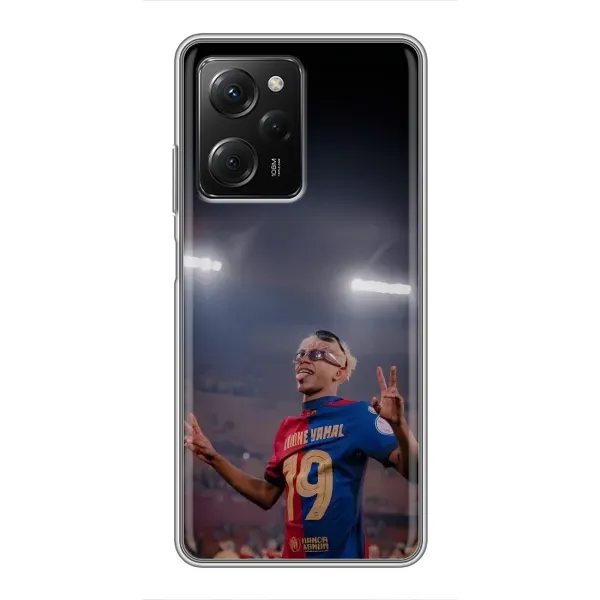 Чехол с принтом «Ямаль на стадионе» для Xiaomi POCO X5 Pro (5G)
