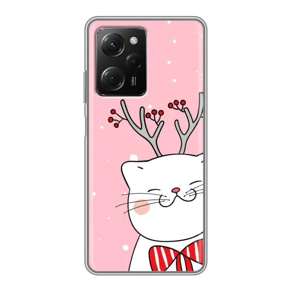 Чехол с принтом «Зимний кот» для Xiaomi POCO X5 Pro (5G) Чехол с принтом «Зимний кот» для Xiaomi POCO X5 Pro (5G)