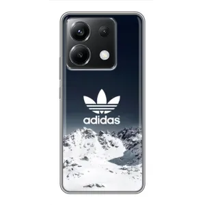 Чехлы Адидас для Xiaomi POCO X6 5G (AlphaPrint) (Адидас в горах)