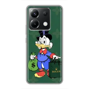 Чехлы для Xiaomi POCO X6 5G - Скрудж МакДак Louis Vuitton (PREMIUMPrint) (Богатая Утка)