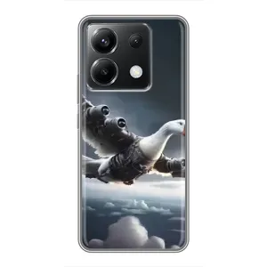 Чохол з мемом Тралалело тралала на Xiaomi POCO X6 5G (Бомбардіні гусіні)