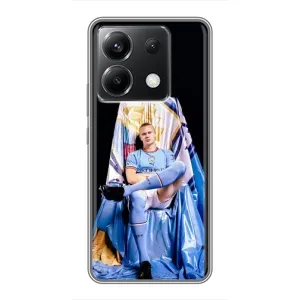 Чохли з футболістом Ерлінг Холанд для Xiaomi POCO X6 5G (AlphaPrint) (футболіст Холанн)