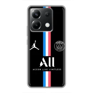 Чехлы PSG для Xiaomi POCO X6 5G (AlphaPrint) (футболка ПСЖ)