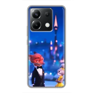 Чехол Зоотрополіс на Xiaomi POCO X6 5G (Романтический вечер Зверополис)