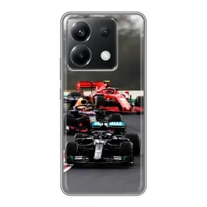 Чехол Формула1 на Xiaomi POCO X6 5G (Гонка Формула 1)