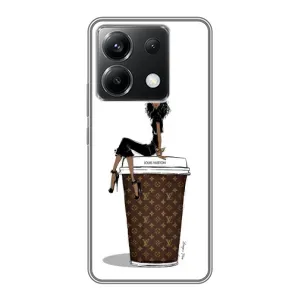 Чохли Луі Вітон для Xiaomi POCO X6 5G (AlphaPrint - LOUIS VUITTON) (кава LOUIS VUITTON)
