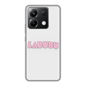 Чохол з Лабубу на Xiaomi POCO X6 5G (Лого Лабубу)