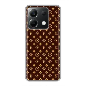 Чохли Луі Вітон для Xiaomi POCO X6 5G (AlphaPrint - LOUIS VUITTON) (лого LOUIS VUITTON)