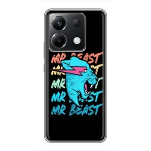 Чохли Містер Біст для Сяомі ПОКО ІКС 6 5Ж (logo Mr beast)