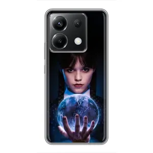 Чехол с дизайном Венздей 2 на Xiaomi POCO X6 5G (Магическая сфера Уэнздей)
