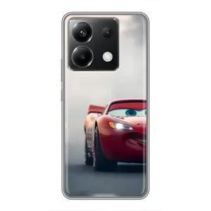 Силиконовый чехол Маквин для Xiaomi POCO X6 5G (Скоростной Маквин)