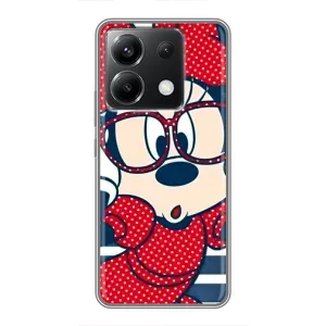 Міккі Маус чохол для Xiaomi POCO X6 5G (AlphaPrint - Мультяшні) (Маус в окулярах)