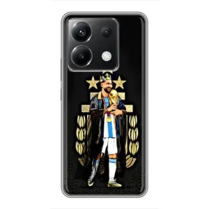 Чохли для Xiaomi POCO X6 5G (Leo чемпіон) (AlphaPrint) (Мессі Король)