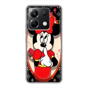 Чехол Disney Mouse Xiaomi POCO X6 5G (PREMIUMPrint) (Минни Маус ЛВ)
