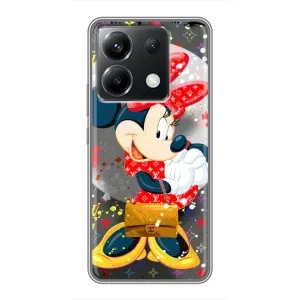 Чехол Disney Mouse Xiaomi POCO X6 5G (PREMIUMPrint) (Minni с бантиком)