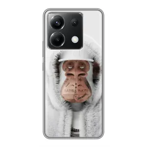 Чехлы с Обезьянами NFT для Xiaomi POCO X6 5G (AlphaPrint) (обезьяна NFT в тату)