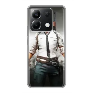 Чехол PUBG для ПОКО Х6 5G (AlphaPrint)