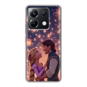 Чехол Рапунцель для Xiaomi POCO X6 5G (Принцесса и принц)