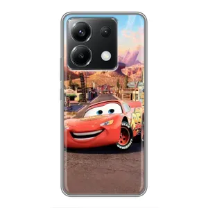 Силиконовый чехол Маквин для Xiaomi POCO X6 5G (Радиаторный Спрингс Маквин)