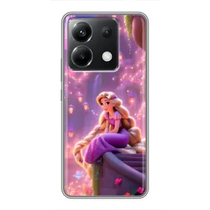 Чехол Рапунцель для Xiaomi POCO X6 5G (Рапунцель в замке)