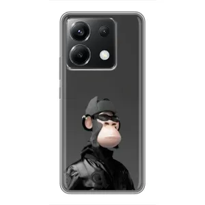 Чехлы с Обезьянами NFT для Xiaomi POCO X6 5G (AlphaPrint) (стильная обезьяна NFT)