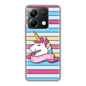 Чохол для Сяомі ПОКО ІКС 6 5Ж - (Єдинорожки - Новинки) (AlphaPrint) (Unicorn)