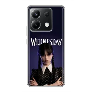 Силіконовий чохол з картинкою для Xiaomi POCO X6 5G (Wednesday)