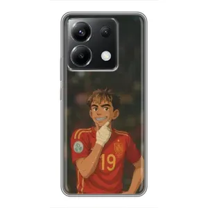 Чохол з футболістом Ламін Ямаль Xiaomi POCO X6 5G (Ямаль аніме)