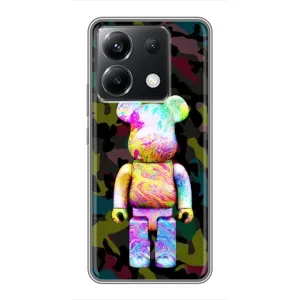 Чохли для Xiaomi POCO X6 5G - Bearbrick Louis Vuitton (PREMIUMPrint) (Яскравий Bearbrick)
