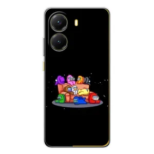 Чохли Амонг Ас для Xiaomi POCO X7 Pro (AlphaPrint) (Амонг-ас)