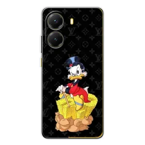 Чехлы для Xiaomi POCO X7 Pro - Скрудж МакДак Louis Vuitton (PREMIUMPrint) (Богатство Макдака)